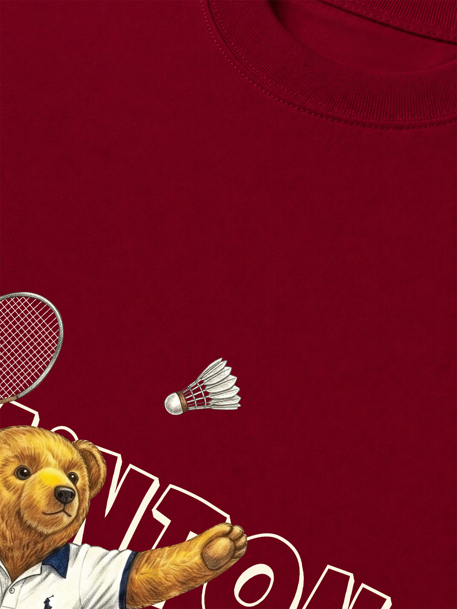 Áo Thun Relaxed Fit Badminton Teddy
