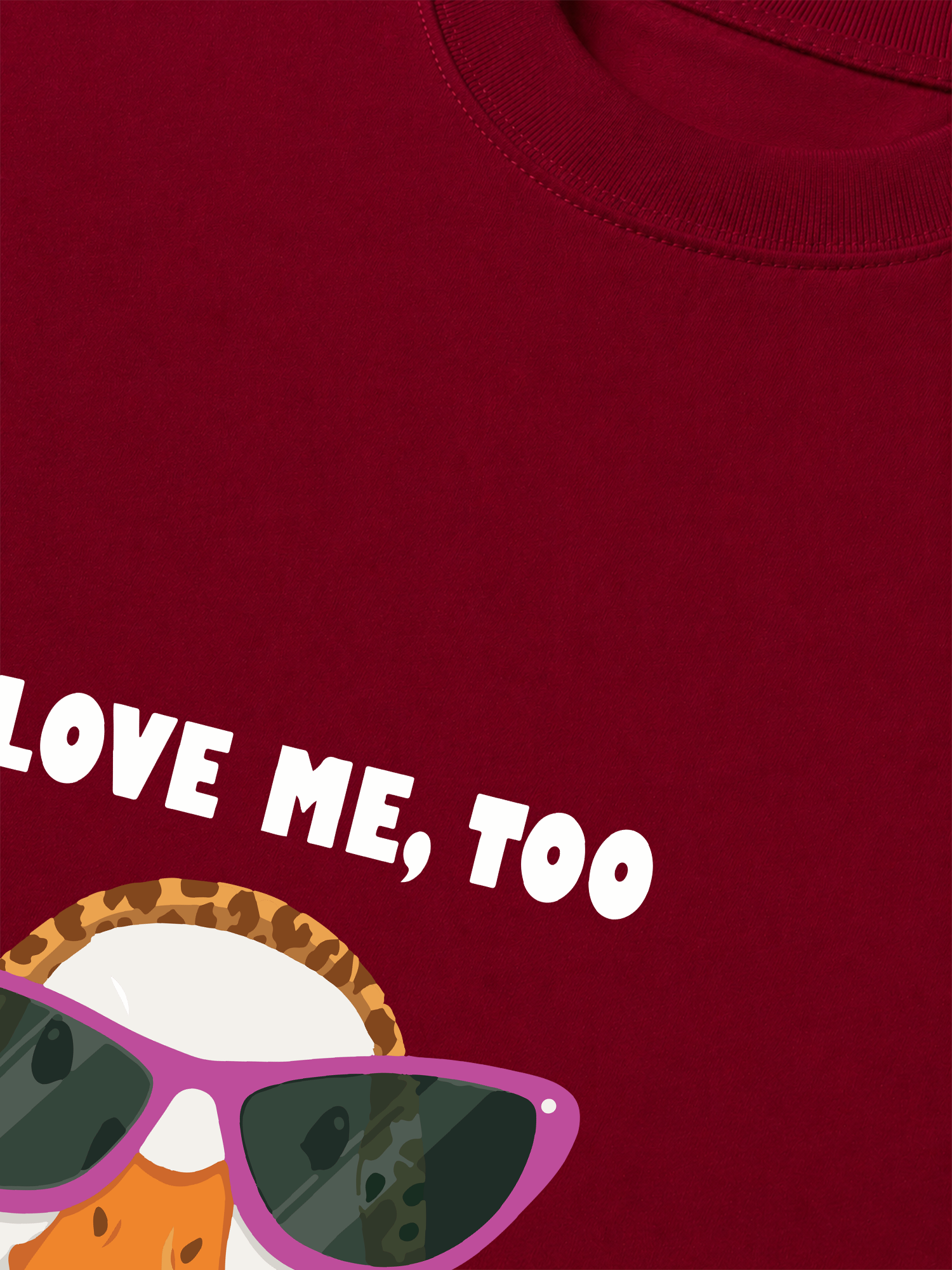Áo Thun Relaxed Fit Farm Lady Duck I Love Me Too