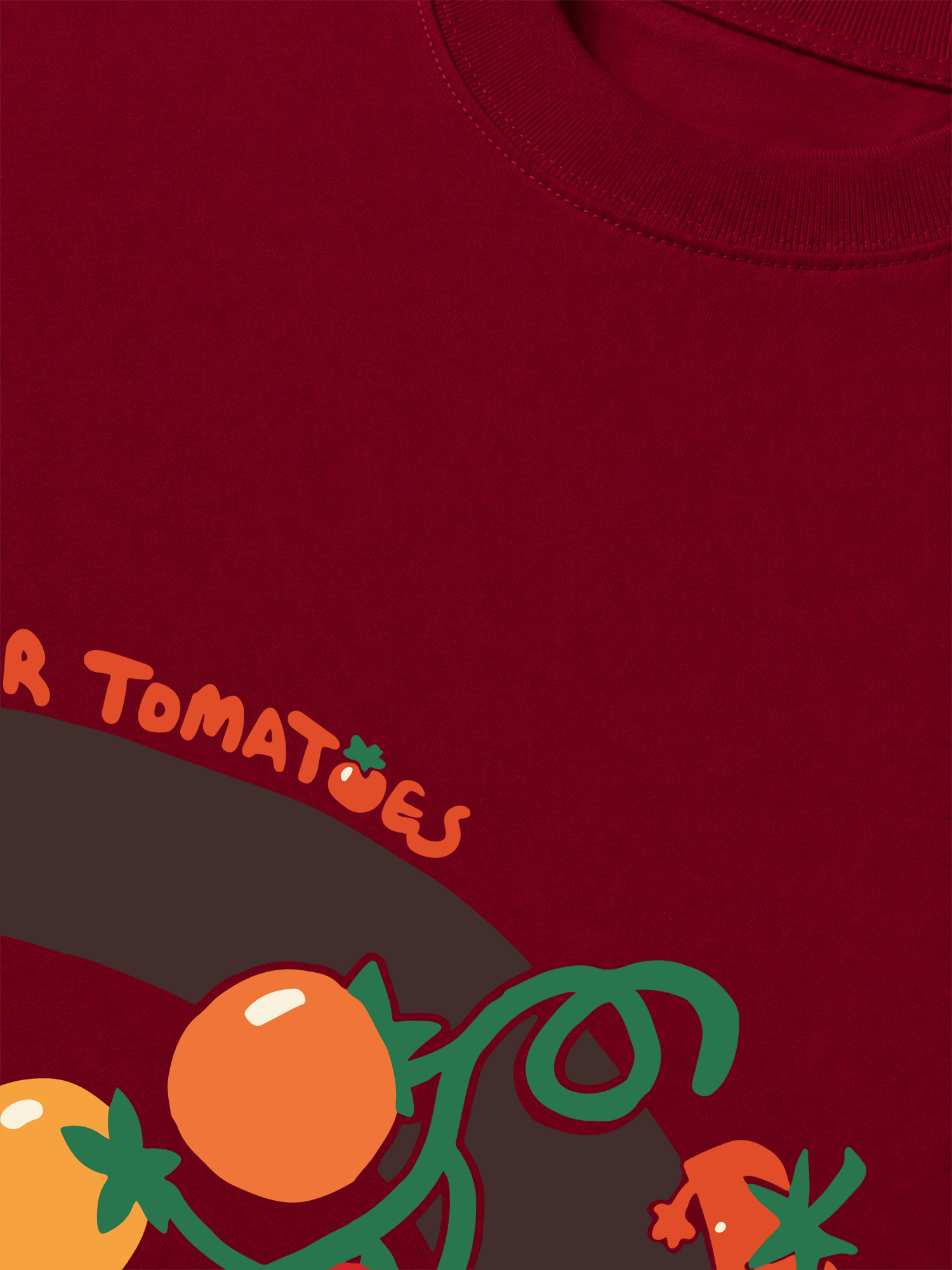 Áo Thun Relaxed Fit Yummy Mood Summer Tomatoes