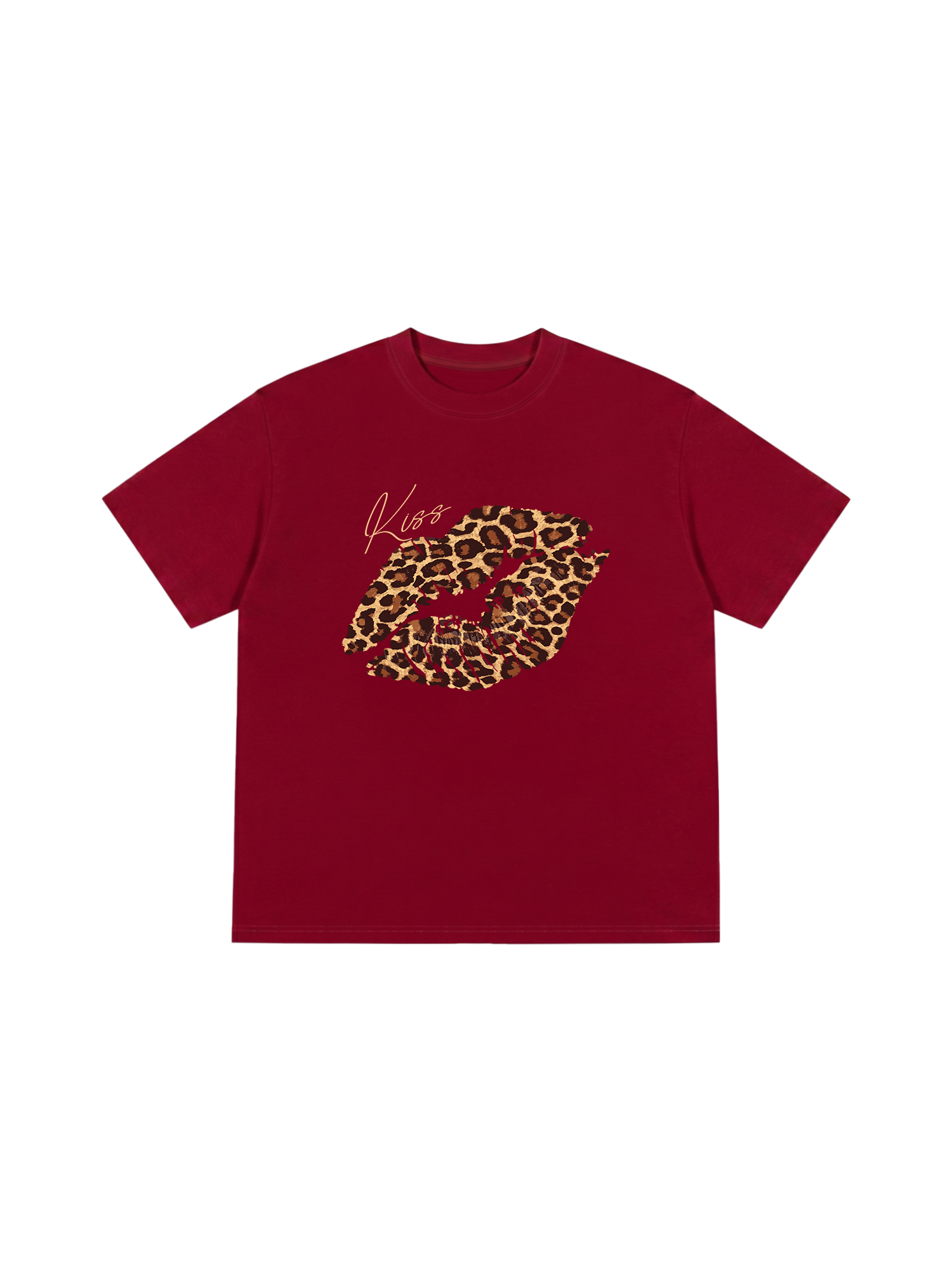 Áo Thun Relaxed Fit Urban Leopard Kiss Lip