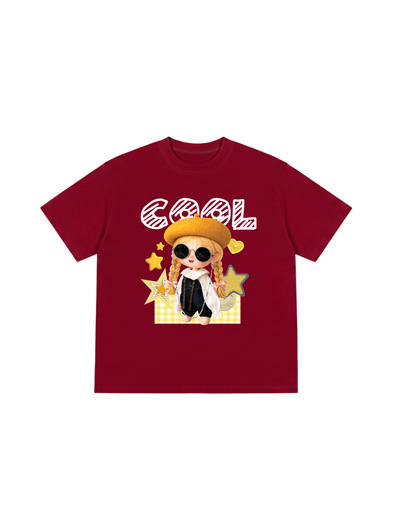 Áo Thun Relaxed Fit Cute Gang Cool
