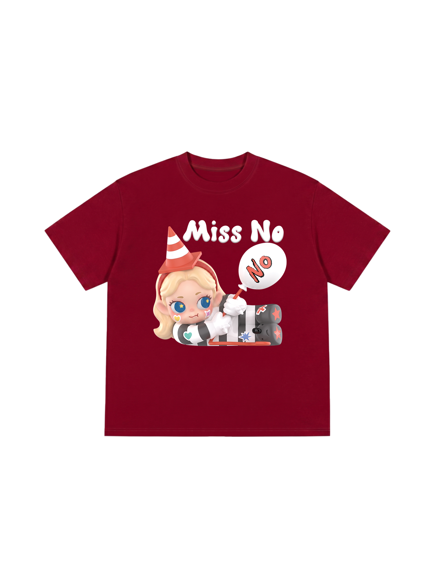 Áo Thun Relaxed Fit Cute Gang Miss No