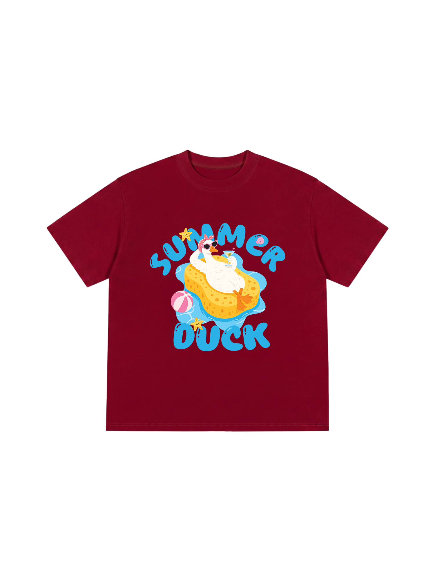 Áo Thun Relaxed Fit Farm Summer Duck