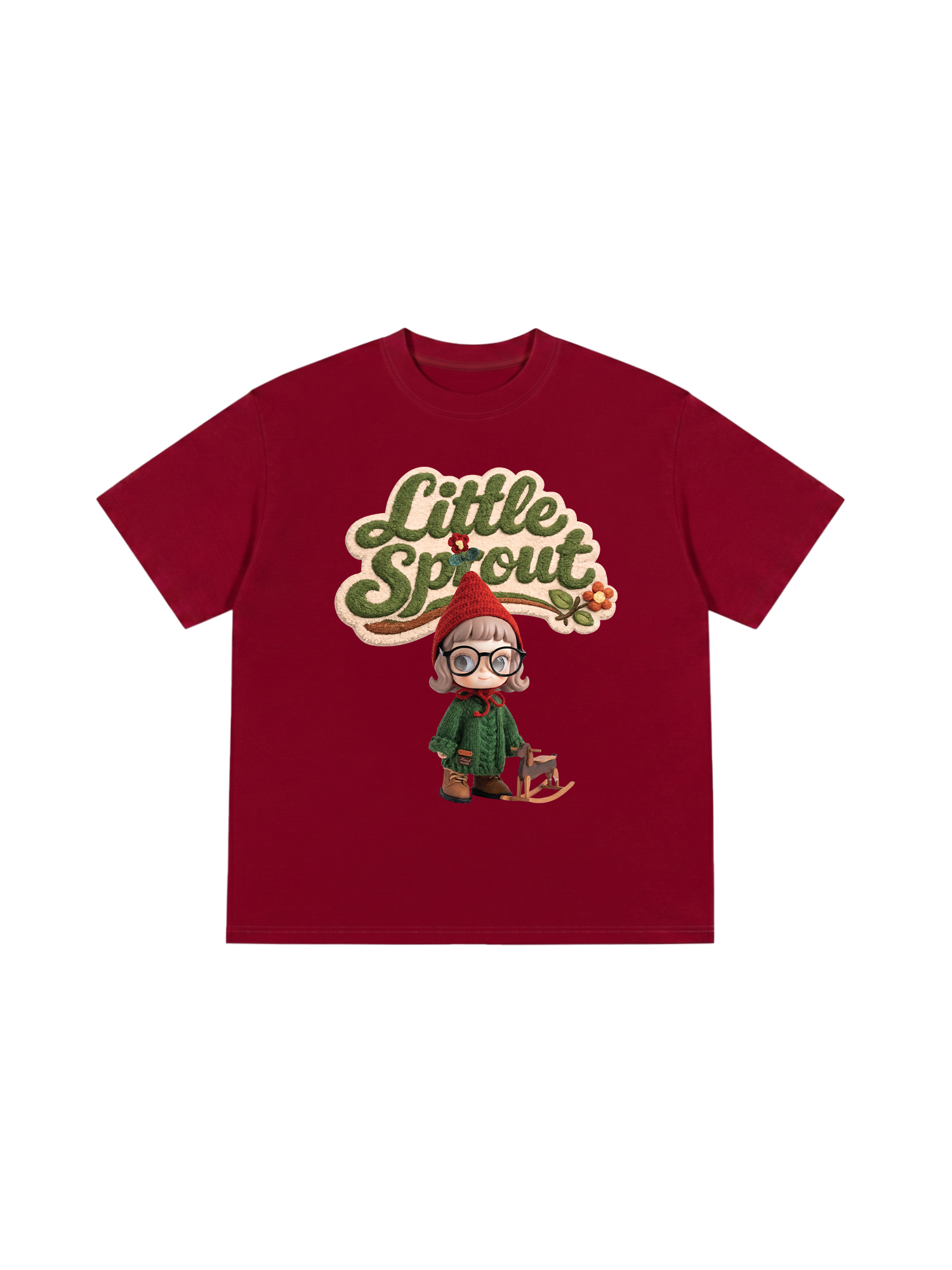 Áo Thun Relaxed Fit Cute Gang Little Sprout