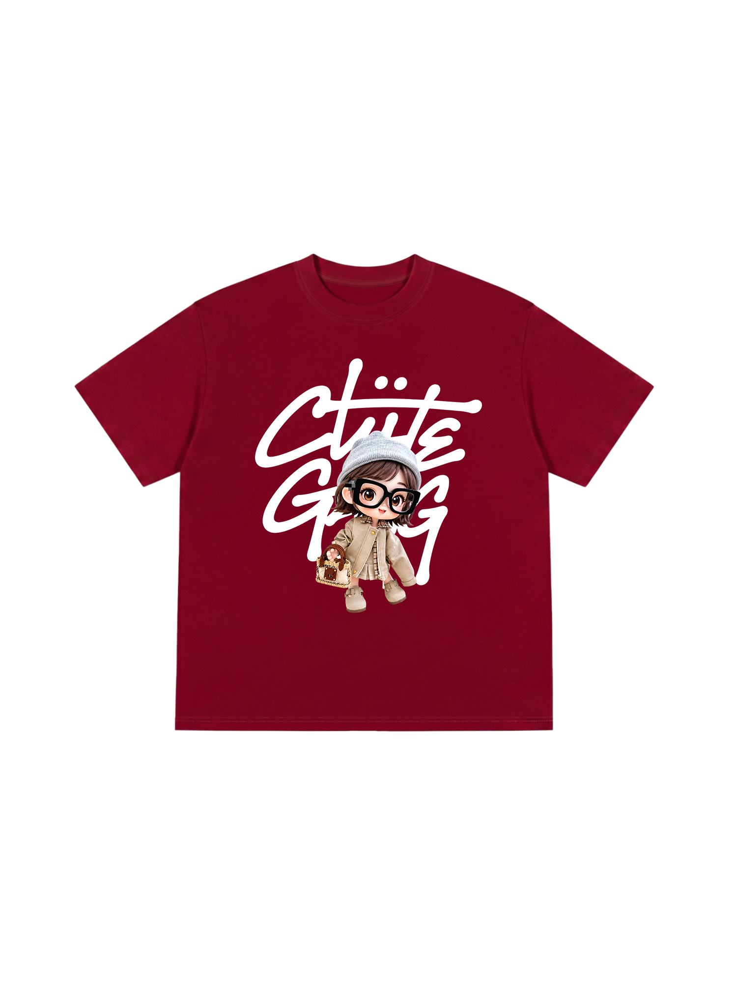 Áo Thun Relaxed Fit Cute Gang