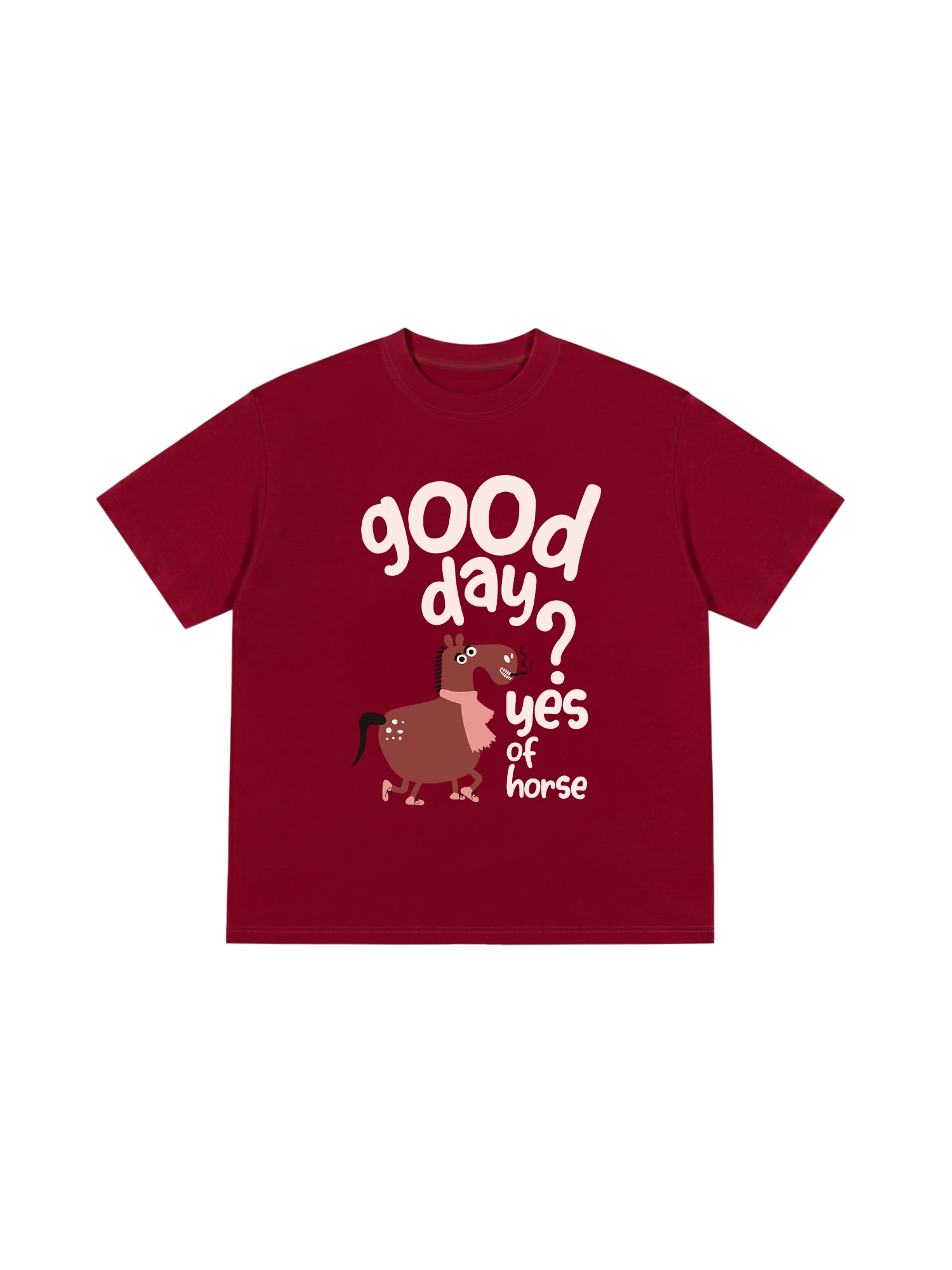 Áo Thun Relaxed Fit Farm Good Day Yes Of Horse