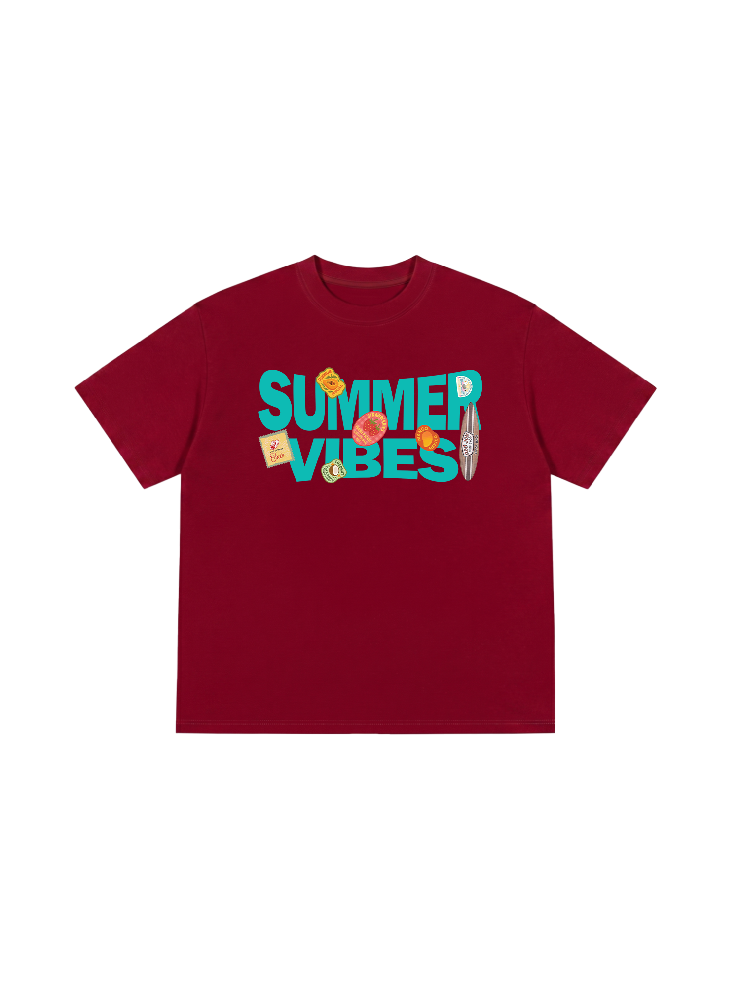 Áo Thun Relaxed Fit Tropical Summer Vibes