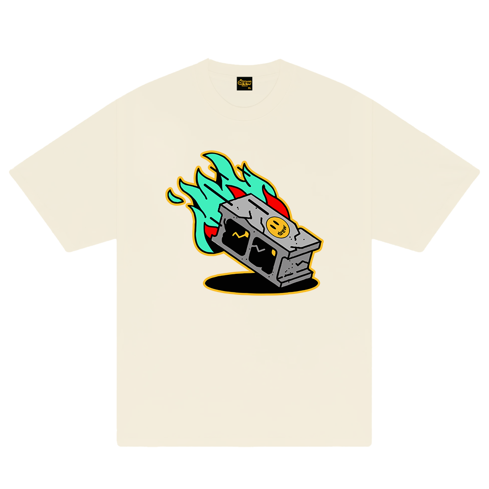 Drew Flame Brick T-Shirt