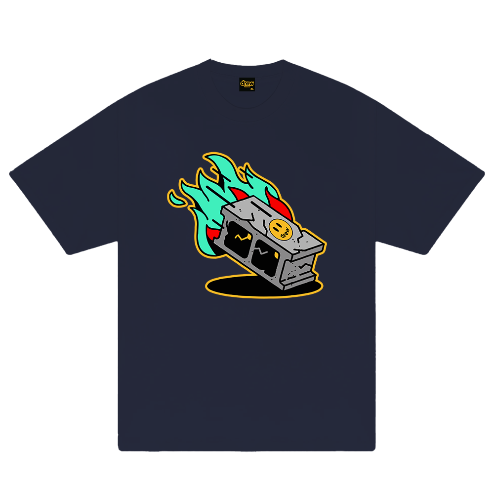 Drew Flame Brick T-Shirt