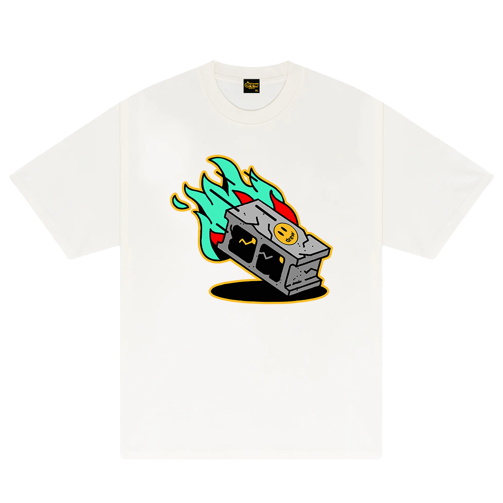 Drew Flame Brick T-Shirt