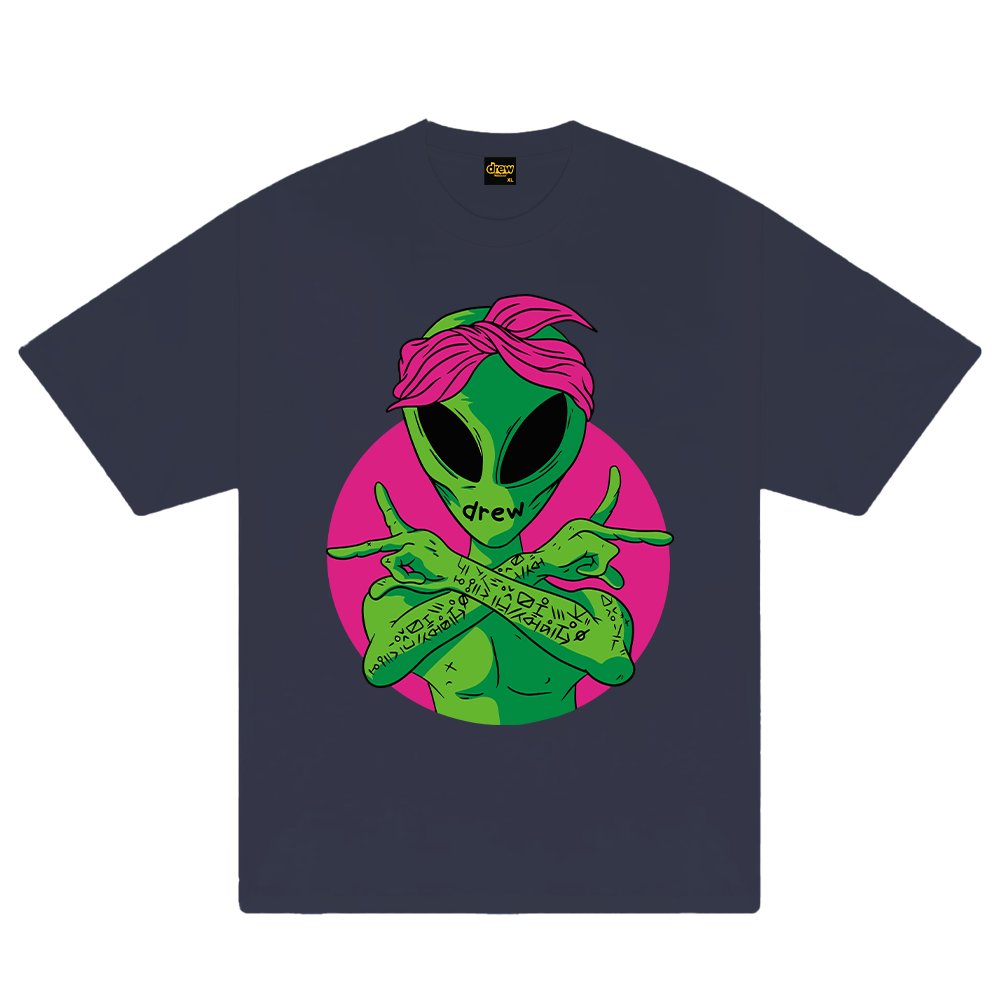 Drew Gangsta Alien T-Shirt