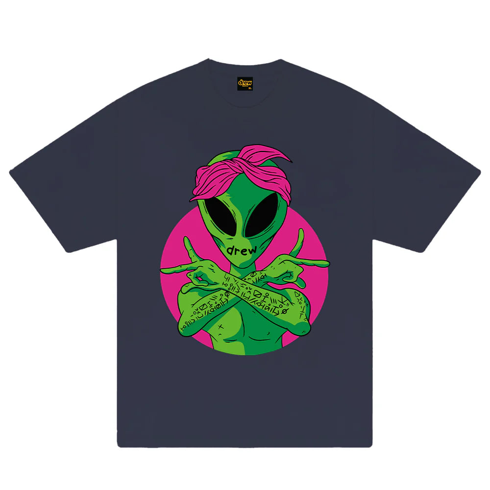 Flash Sale Drew Gangsta Alien T-Shirt