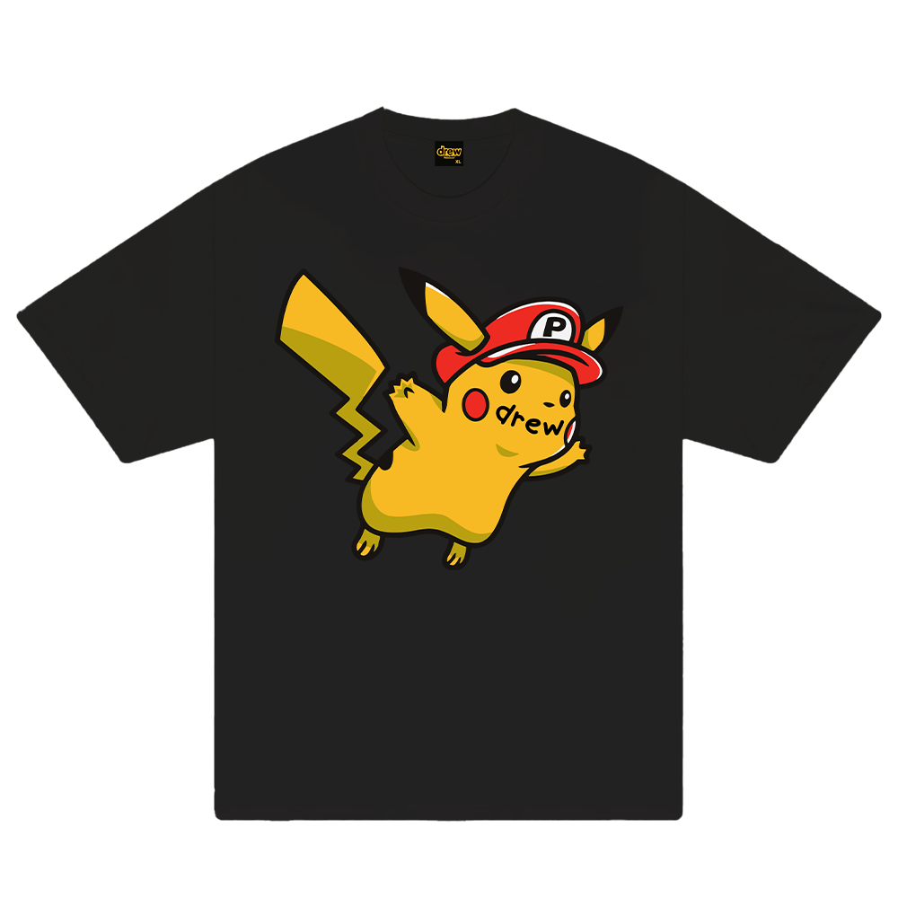 Drew Mario Pikachu T-Shirt