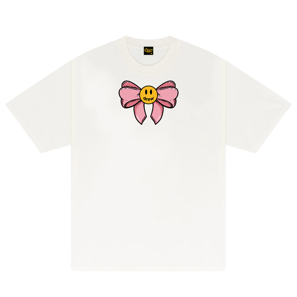 Drew Pinky Bow T-Shirt