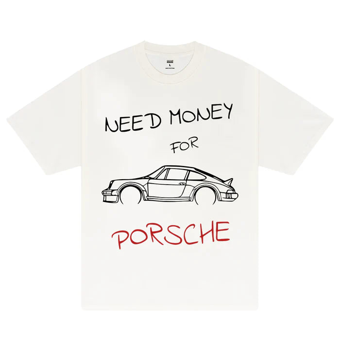 Flash Sale Porsche Need Money Sketch T-Shirt