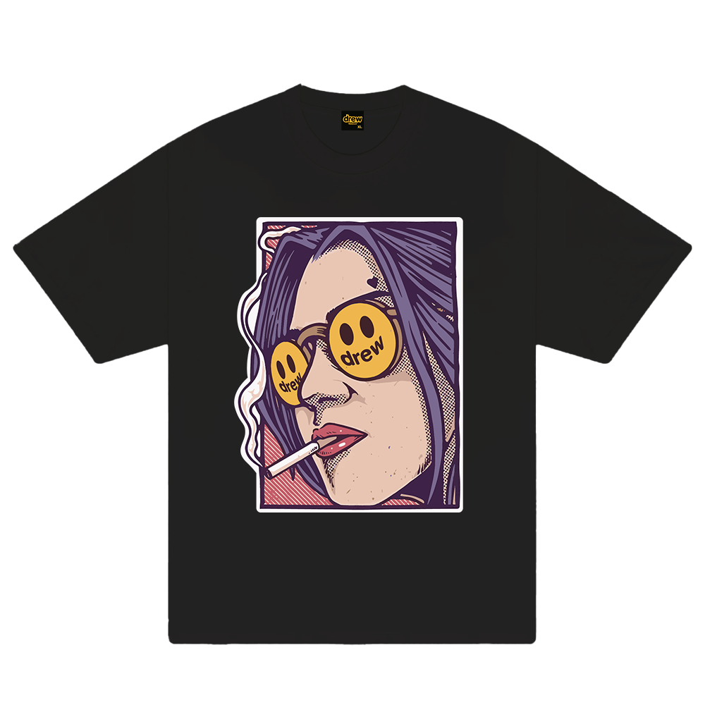 Drew Smoking Girl T-Shirt