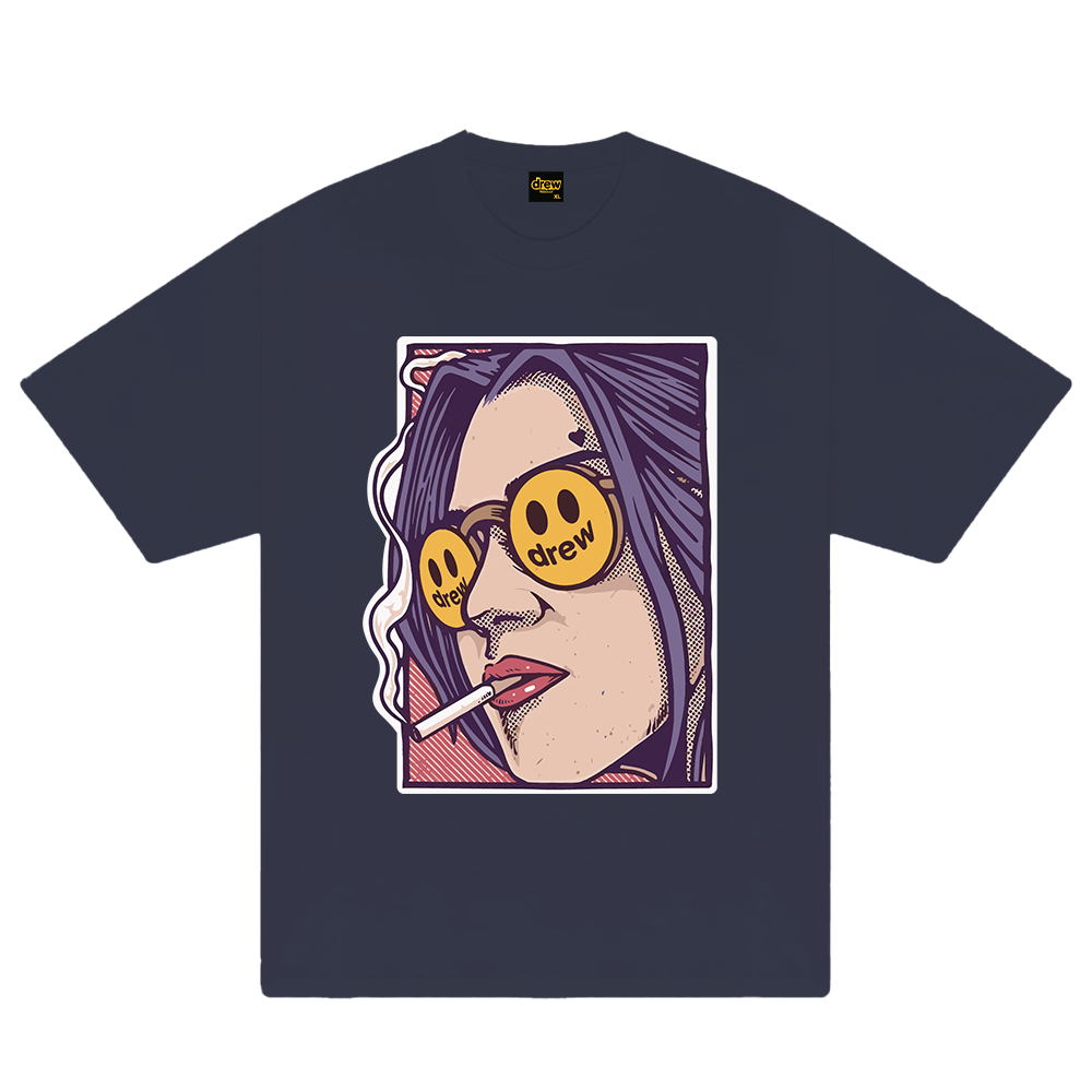 Drew Smoking Girl T-Shirt