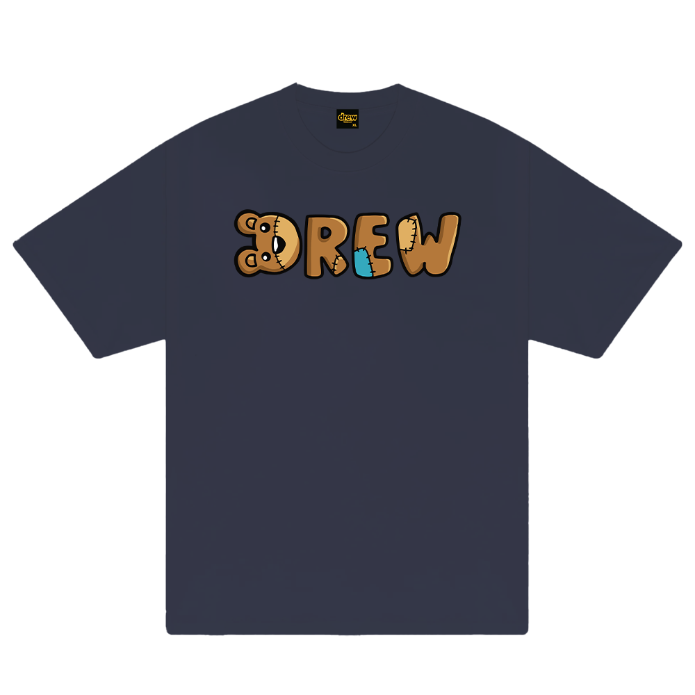 Drew Teddy Typo Logo T-Shirt