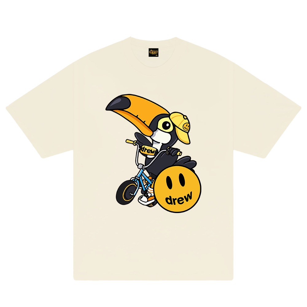 Drew Tuca Rides Bike T-Shirt