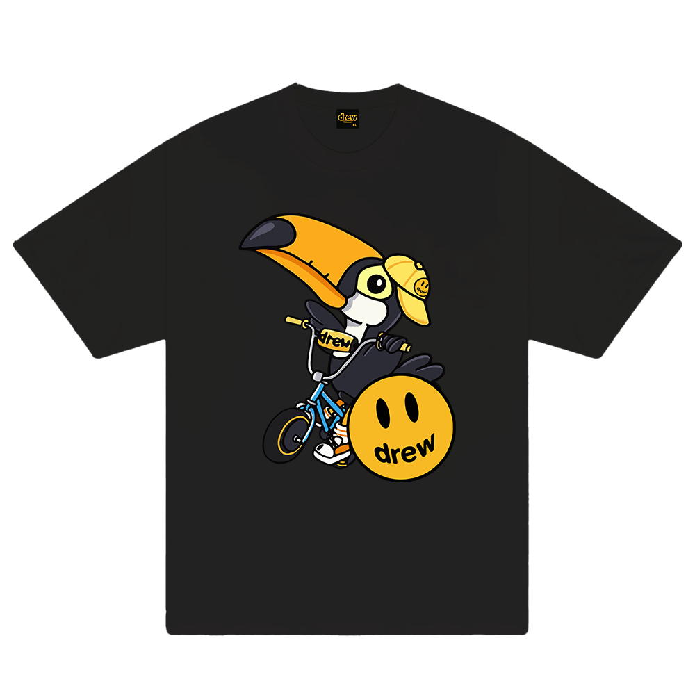 Drew Tuca Rides Bike T-Shirt