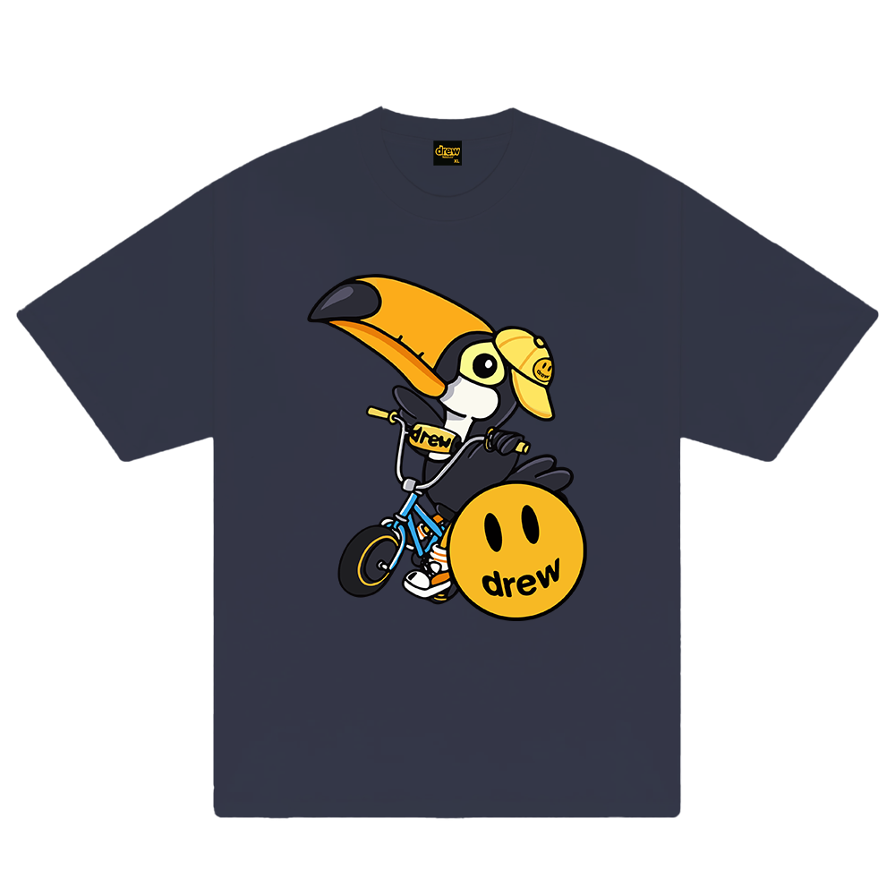 Drew Tuca Rides Bike T-Shirt