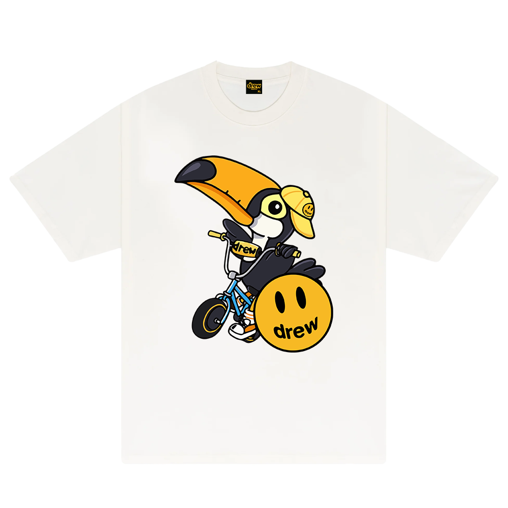 Drew Tuca Rides Bike T-Shirt