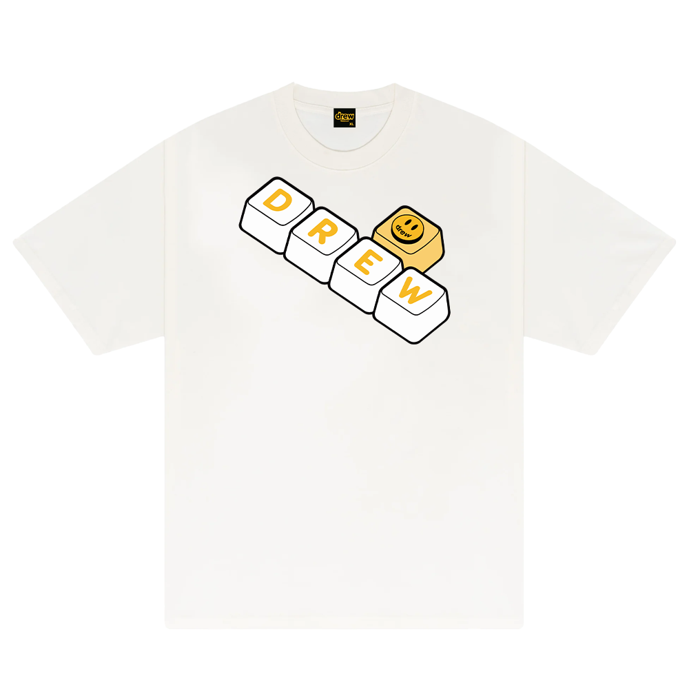 Drew Typo Keyboard Logo T-Shirt