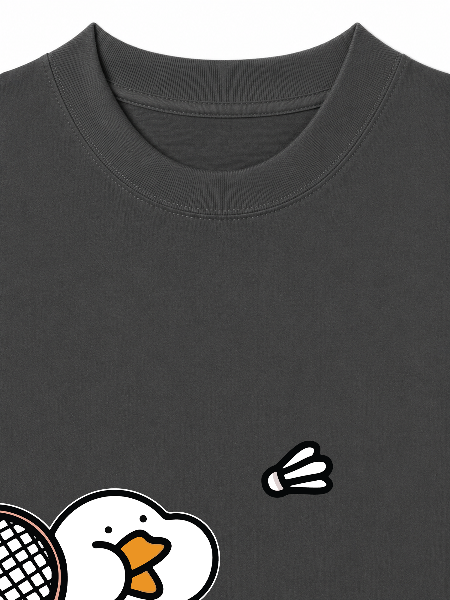 Áo Thun Relaxed Fit Badminton The Shuttle Duck