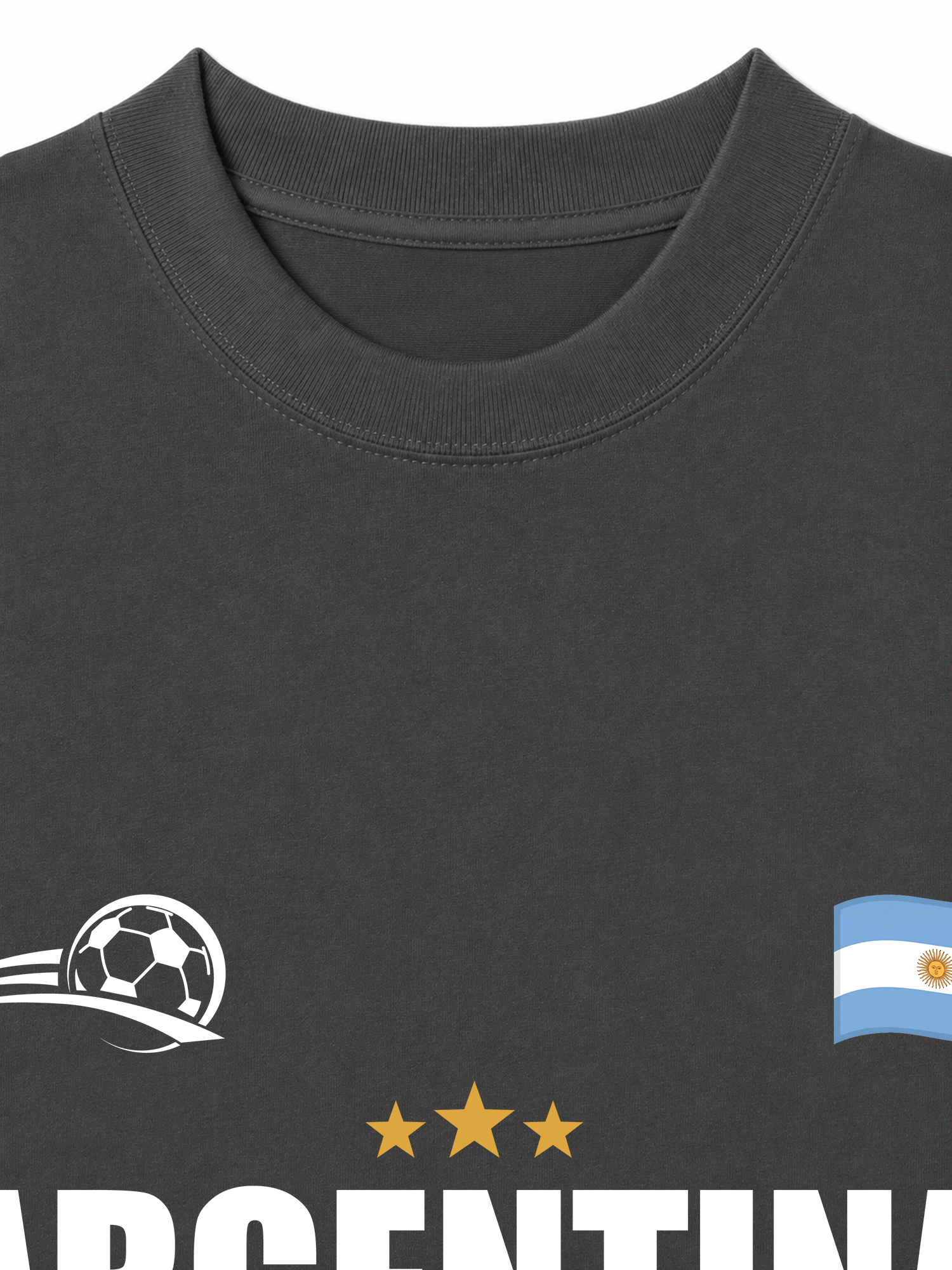 Áo Thun Relaxed Fit Soccer World Cup Argentina