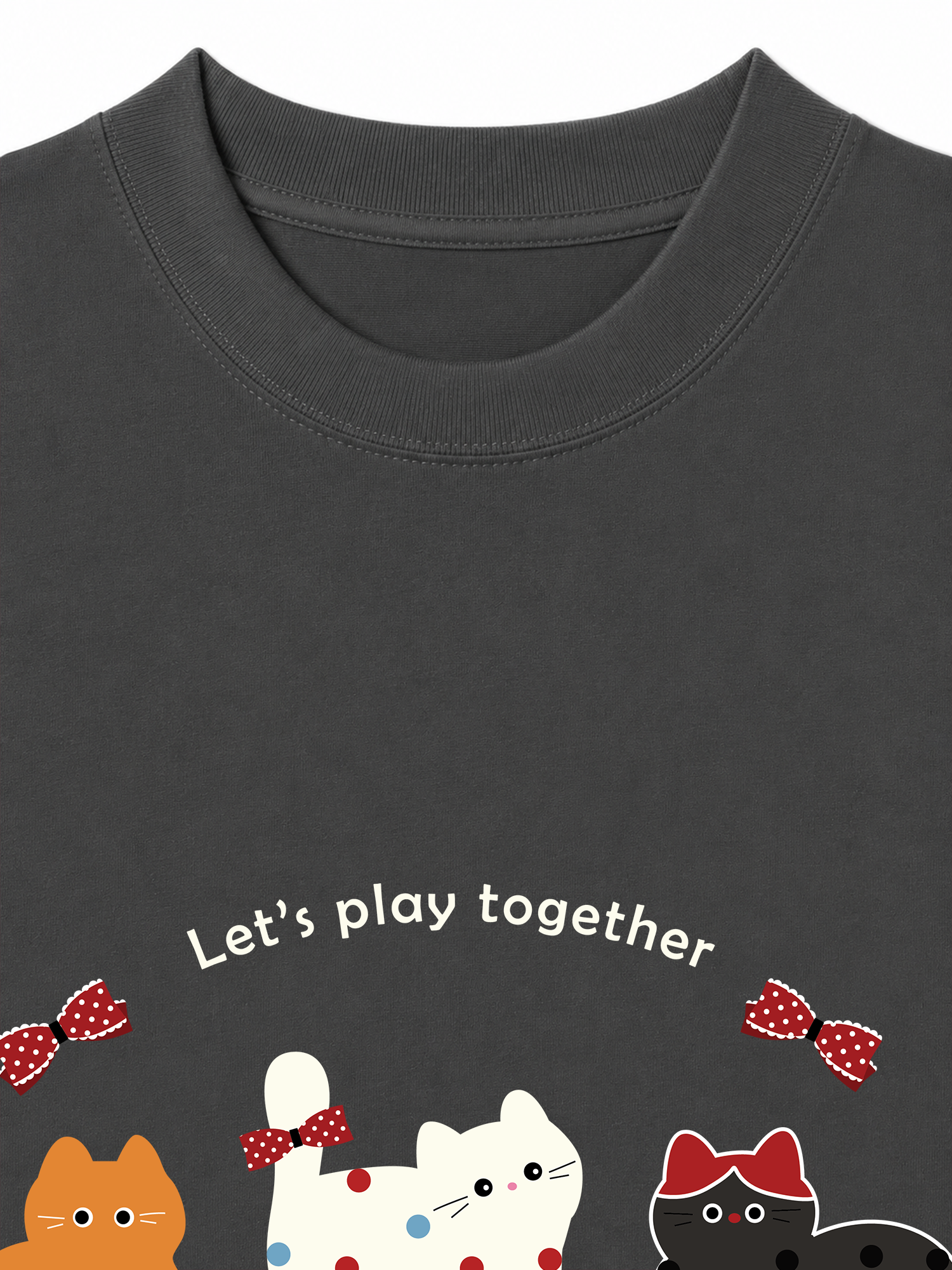 Áo Thun Relaxed Fit Dotty Mood Play Together