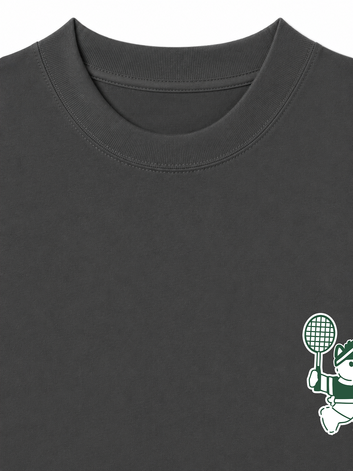 Áo Thun Relaxed Fit Badminton Club Green