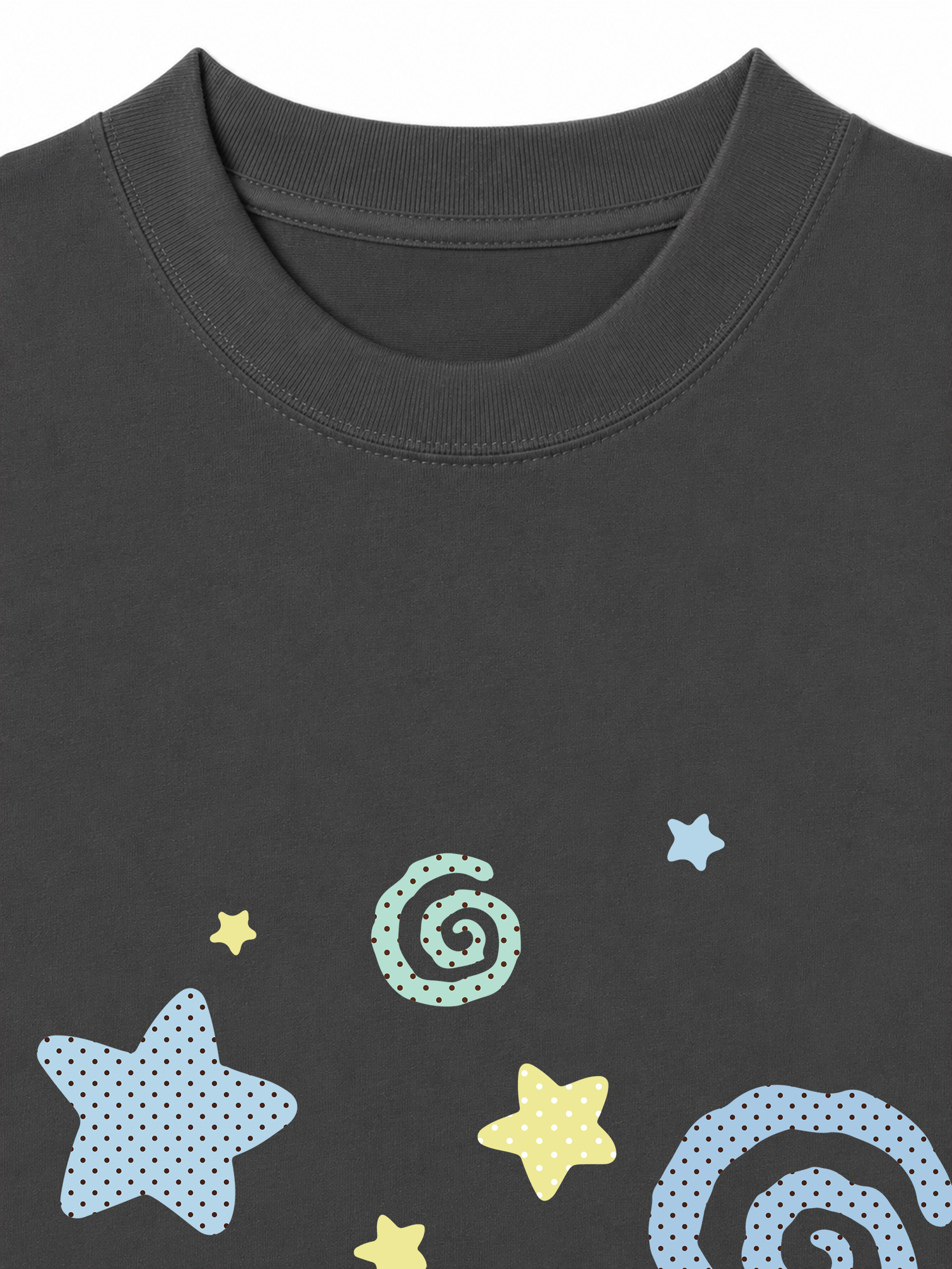 Áo Thun Relaxed Fit Dotty Mood Pastel Dreams