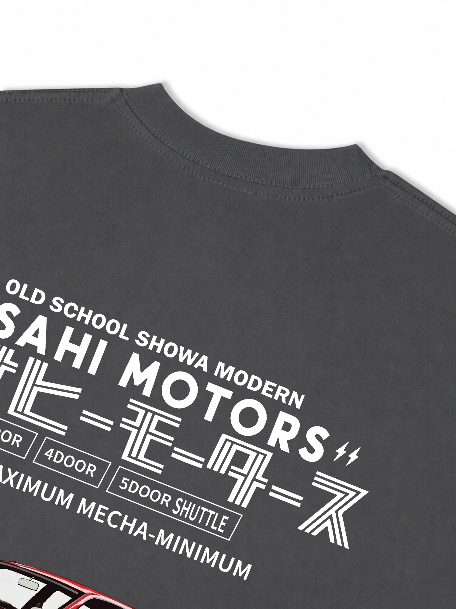 Áo Thun Relaxed Fit JDM Car Asahi Motors