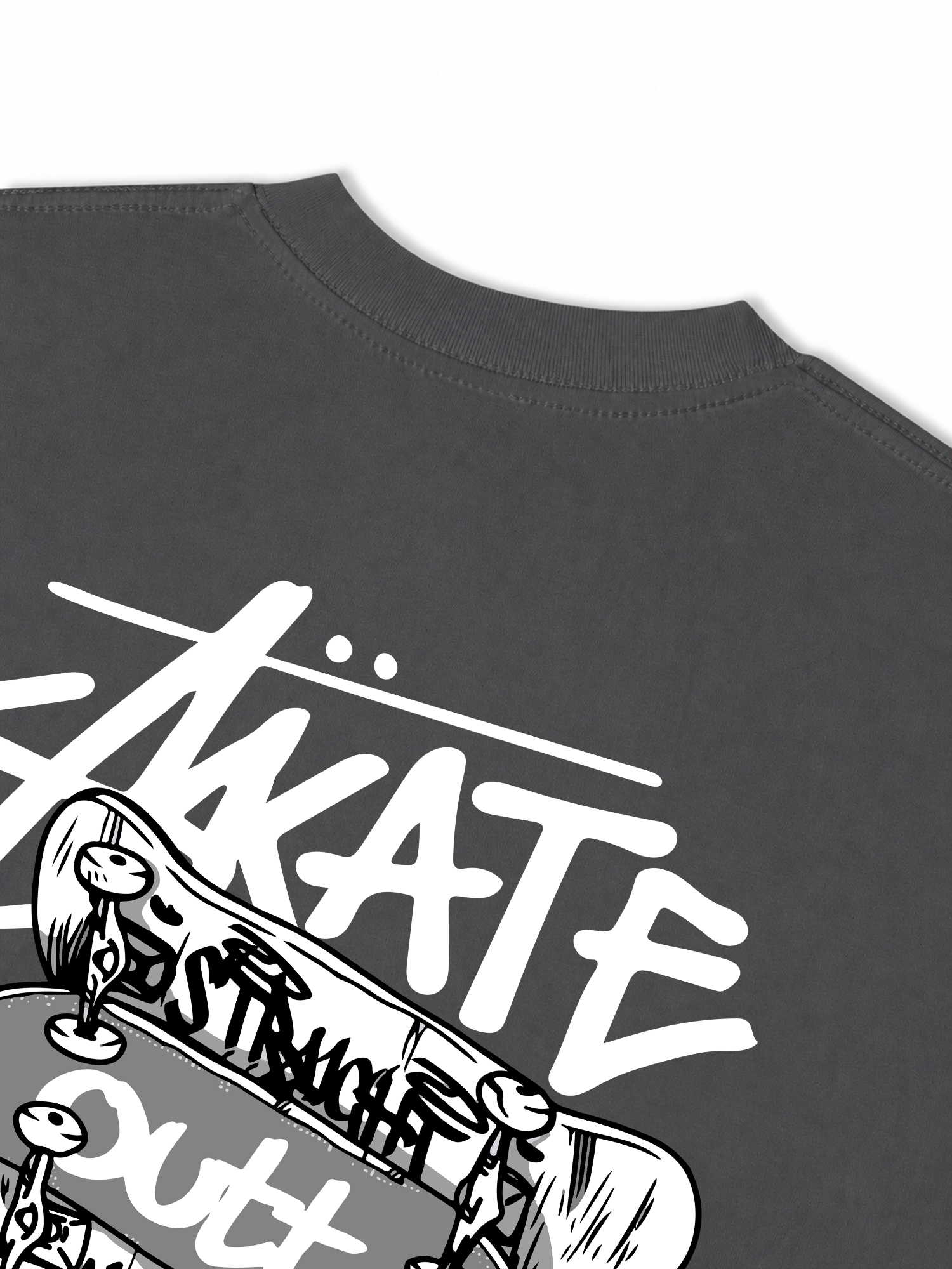Áo Thun Relaxed Fit Skate Stack