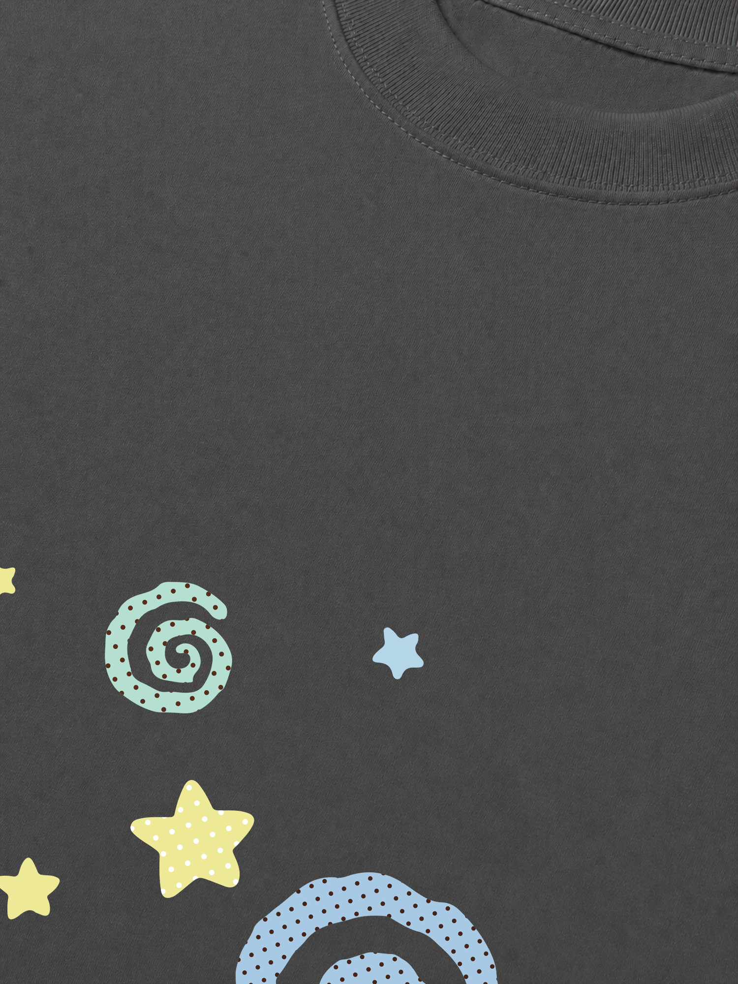 Áo Thun Relaxed Fit Dotty Mood Pastel Dreams