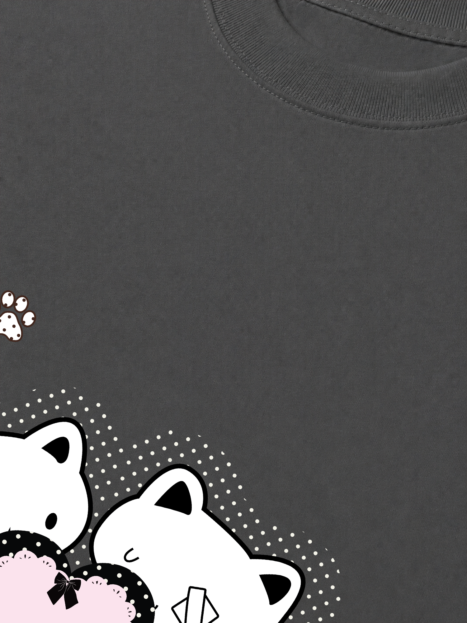 Áo Thun Relaxed Fit Dotty Mood Starlight Kitty Care PT0090PT