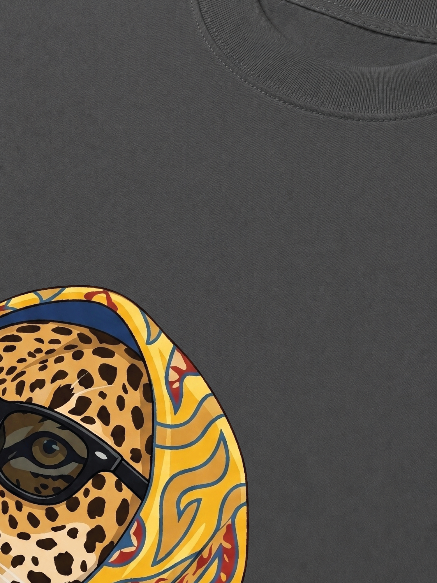 Áo Thun Relaxed Fit Urban Leopard Safari Chic