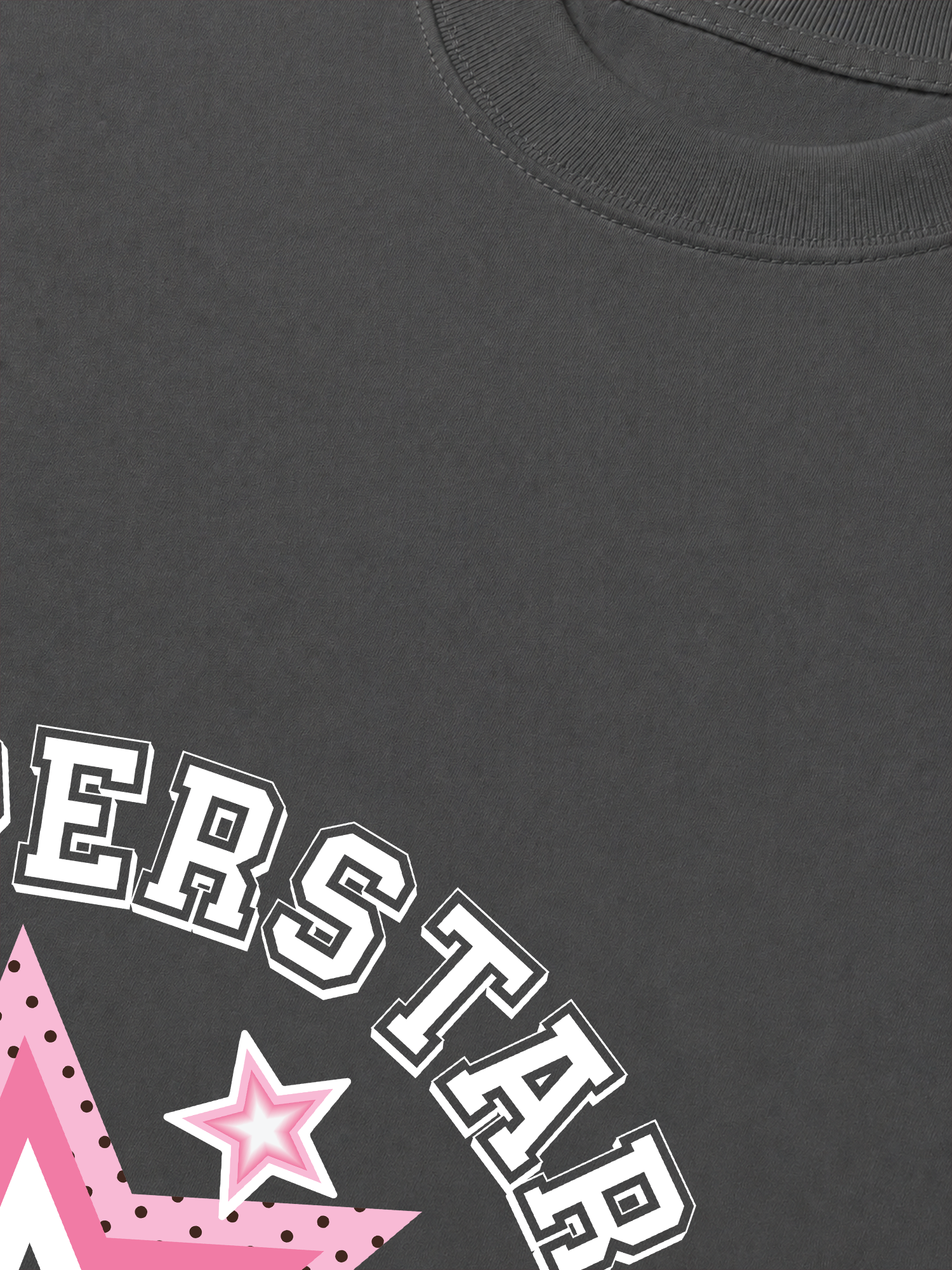 Áo Thun Relaxed Fit Dotty Mood Super Star