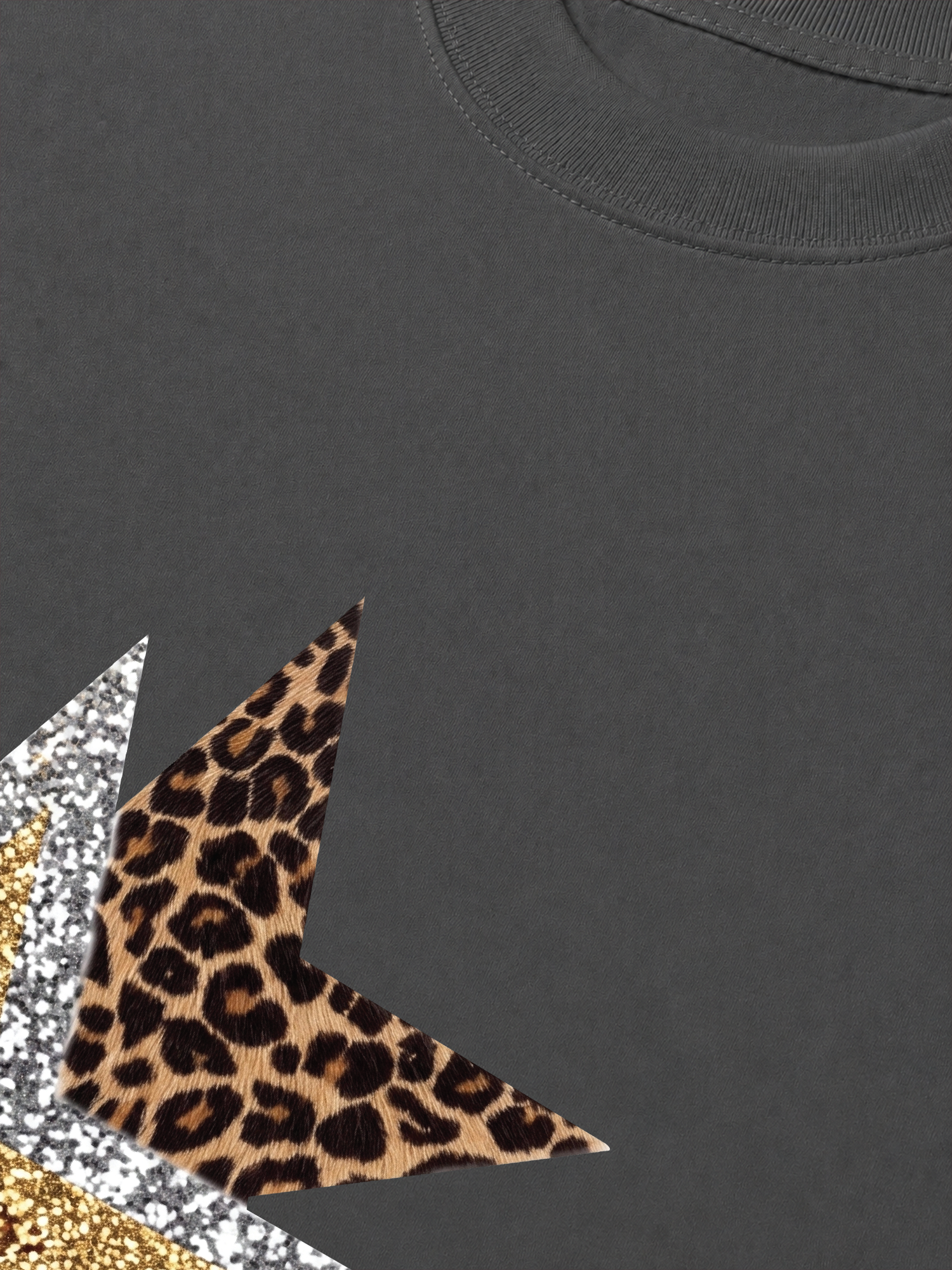 Áo Thun Relaxed Fit Urban Leopard Metallic Savage Stars