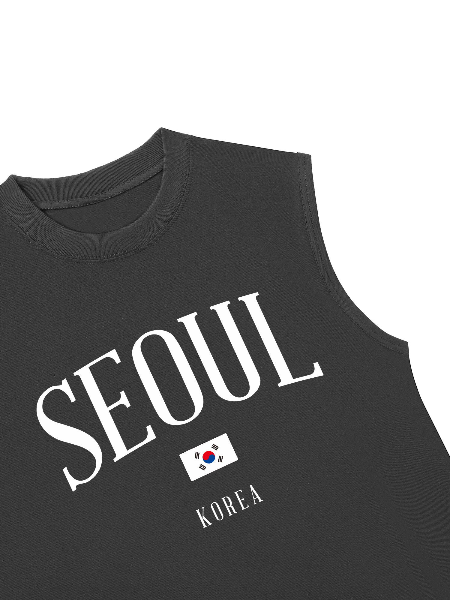 Áo Ba Lỗ Relaxed Fit Seoul Korea Classic