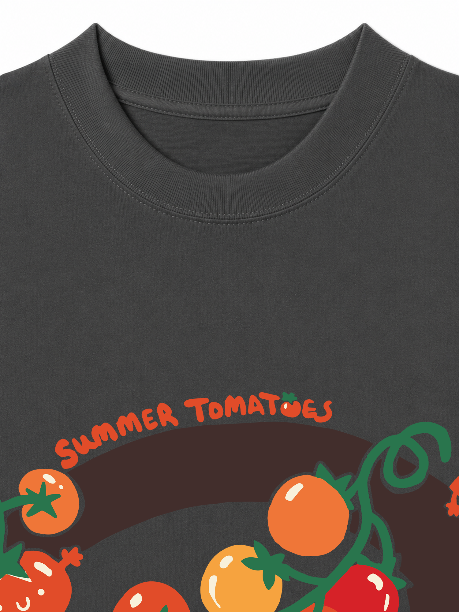 Áo Thun Relaxed Fit Yummy Mood Summer Tomatoes