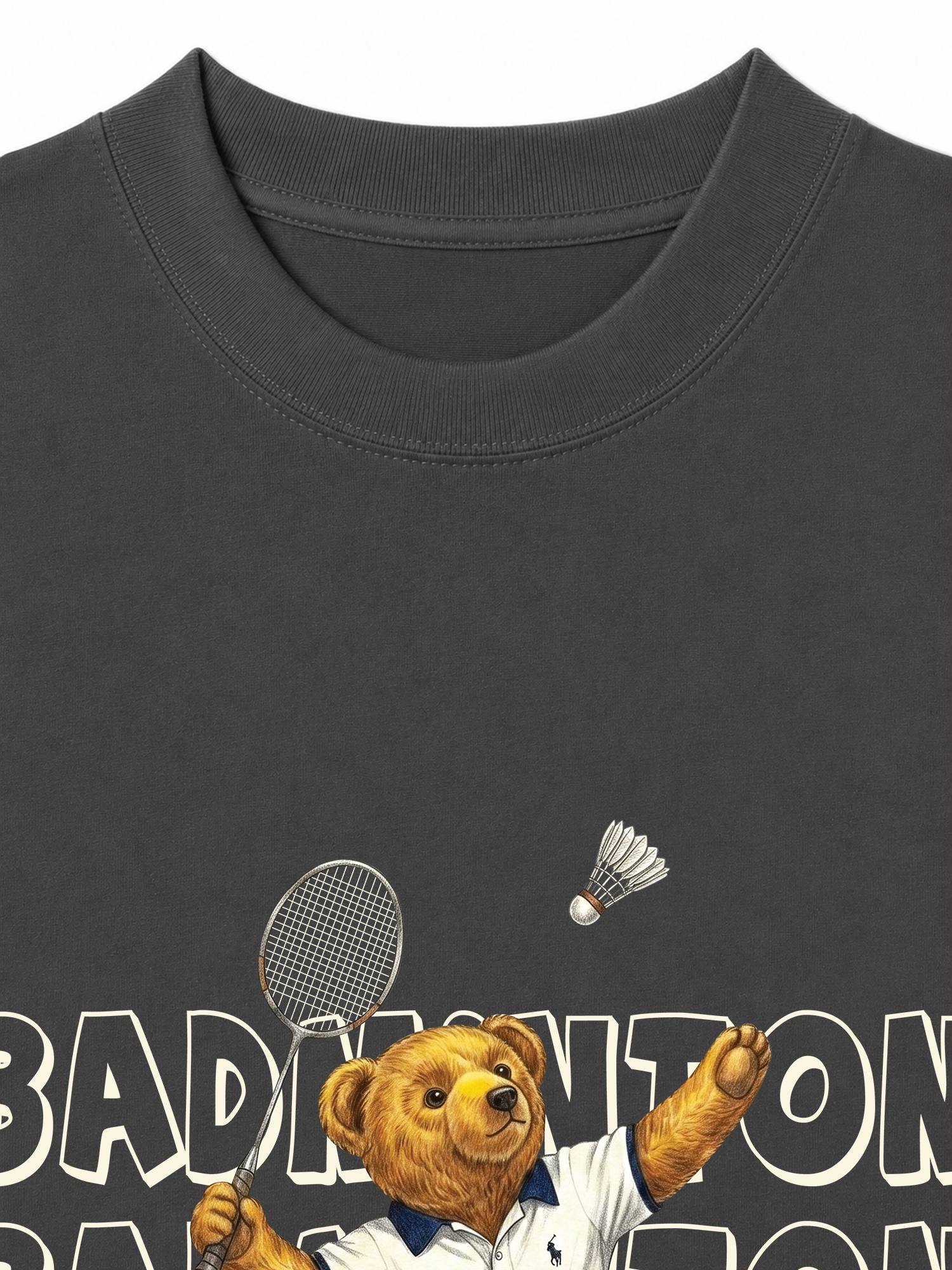 Áo Thun Relaxed Fit Badminton Teddy