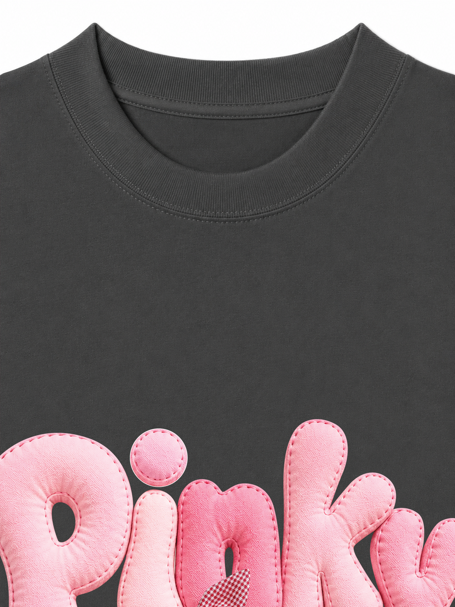 Áo Thun Relaxed Fit Cute Gang Pinky Girl
