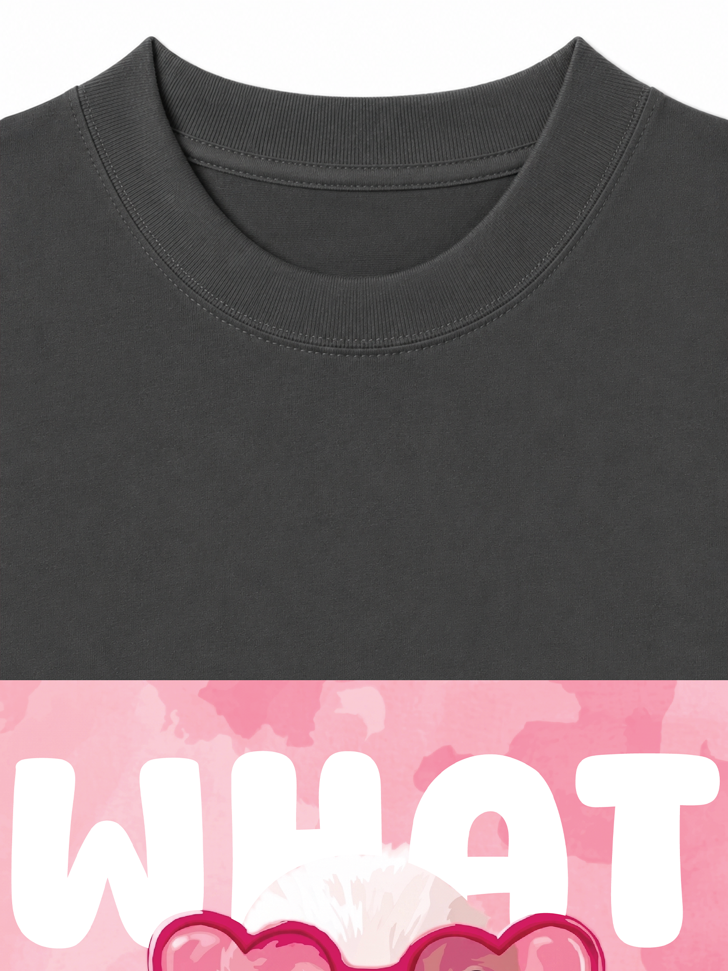 Áo Thun Relaxed Fit Farm What The Duck Pink