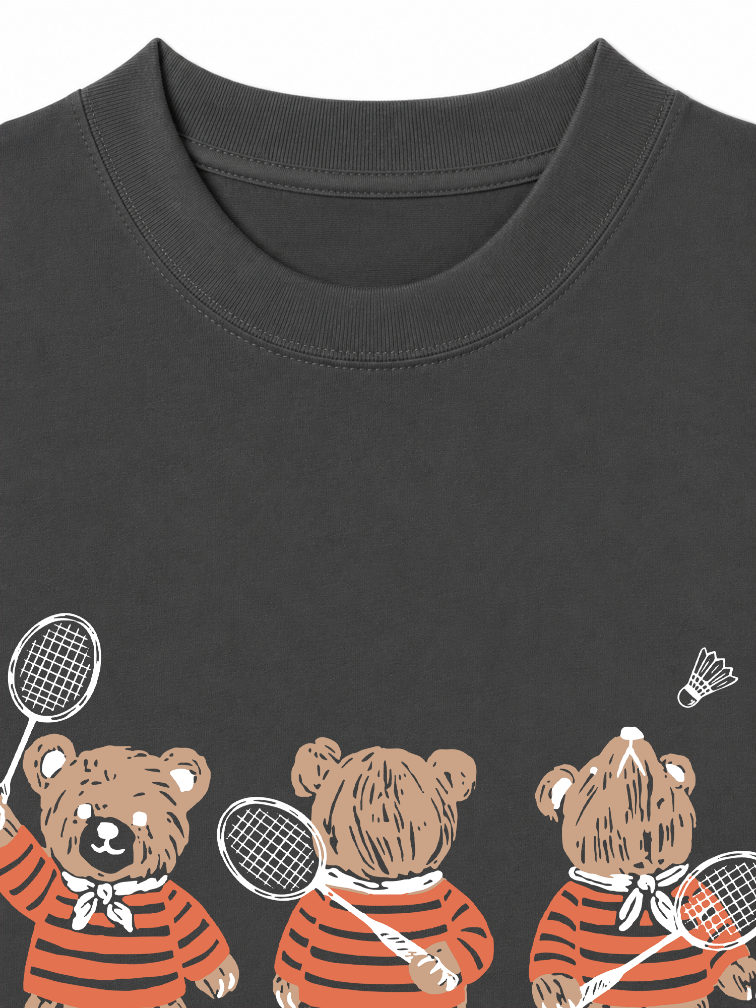 Áo Thun Relaxed Fit Badminton Bears Club