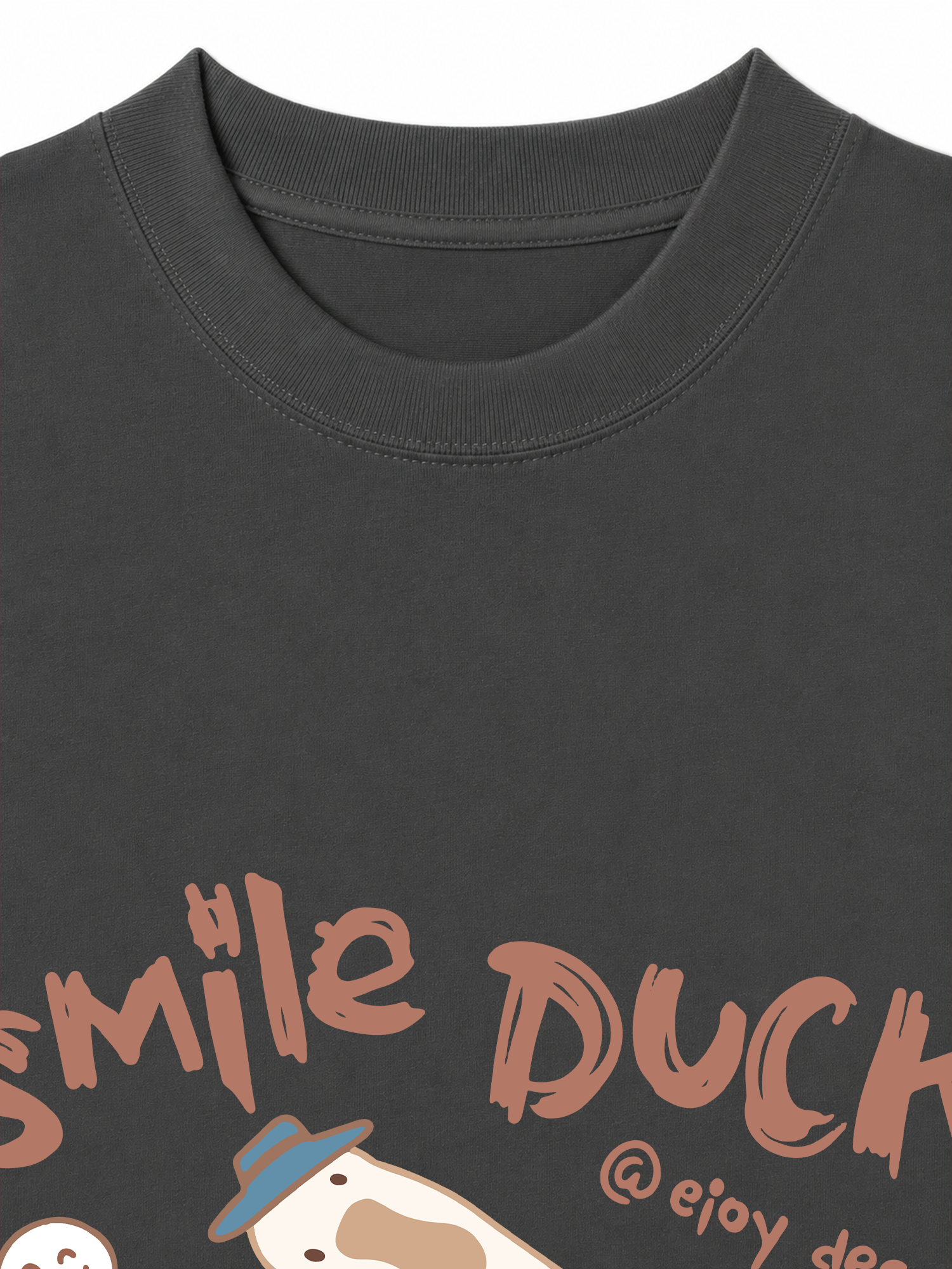 Áo Thun Relaxed Fit Farm Smile Duck