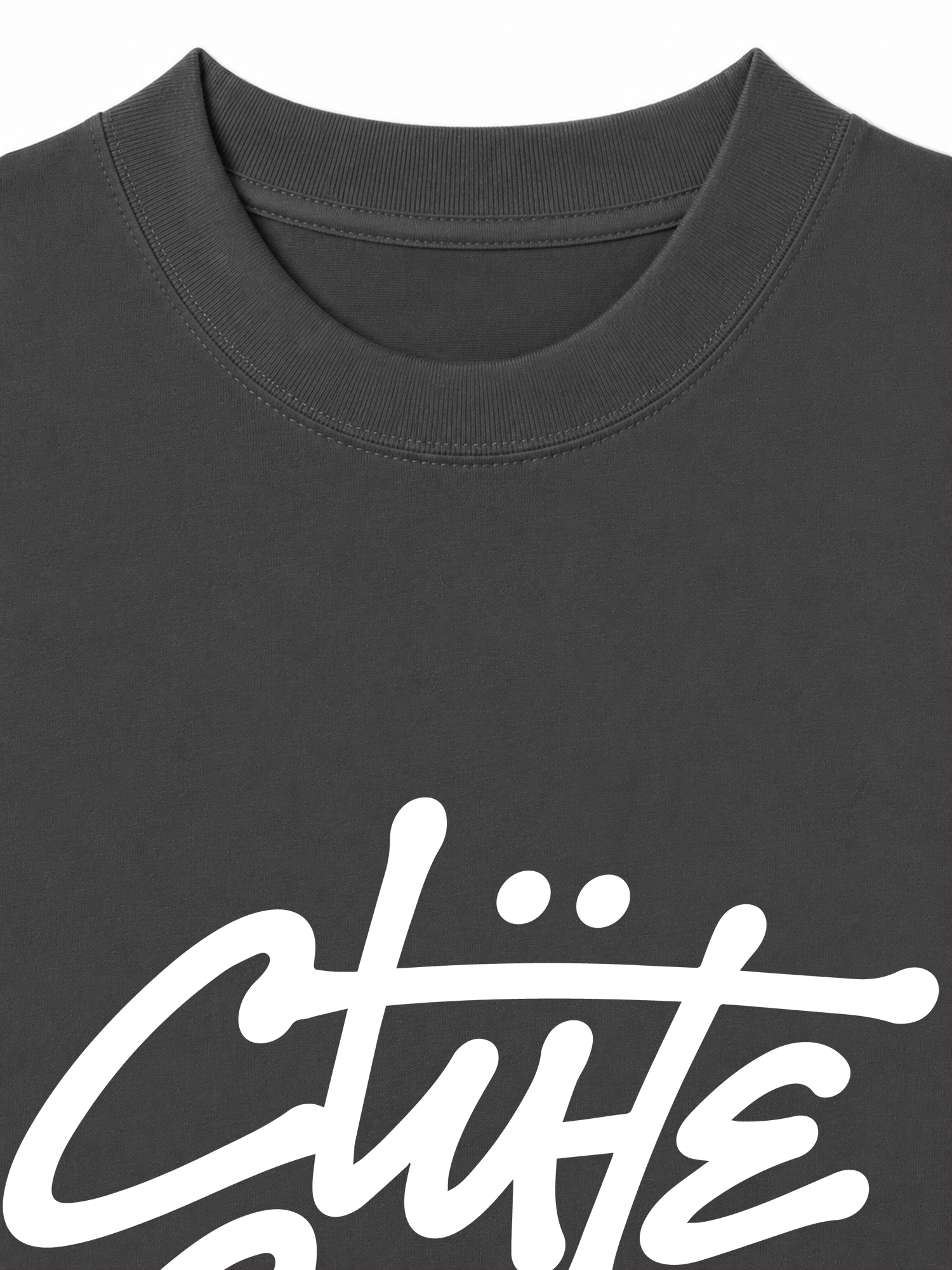 Áo Thun Relaxed Fit Cute Gang Black Boy