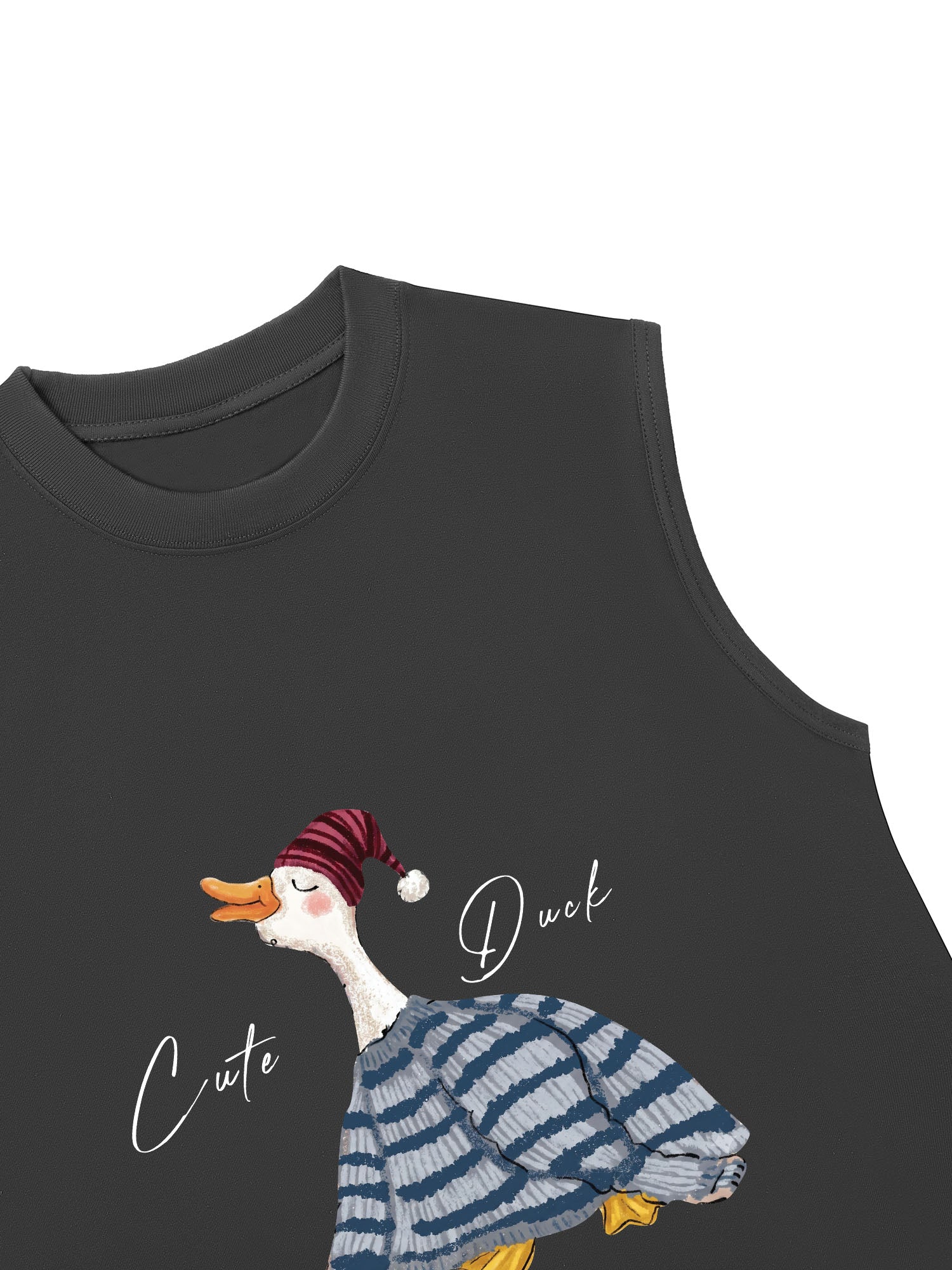 Áo Ba Lỗ Relaxed Fit Farm Cute Duck