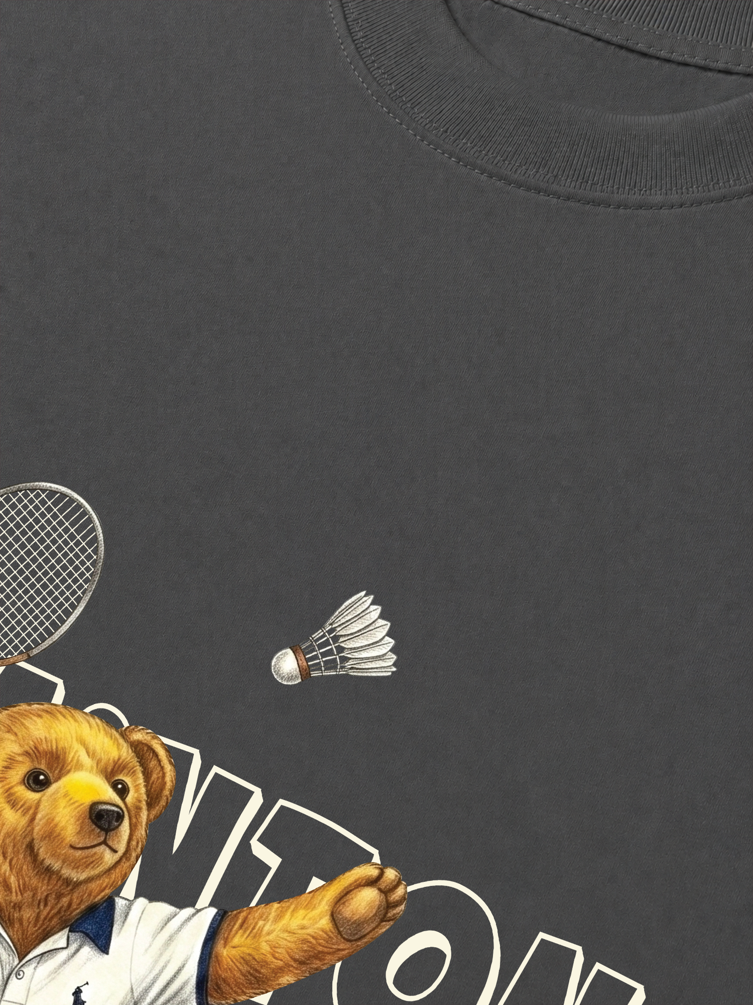 Áo Thun Relaxed Fit Badminton Teddy