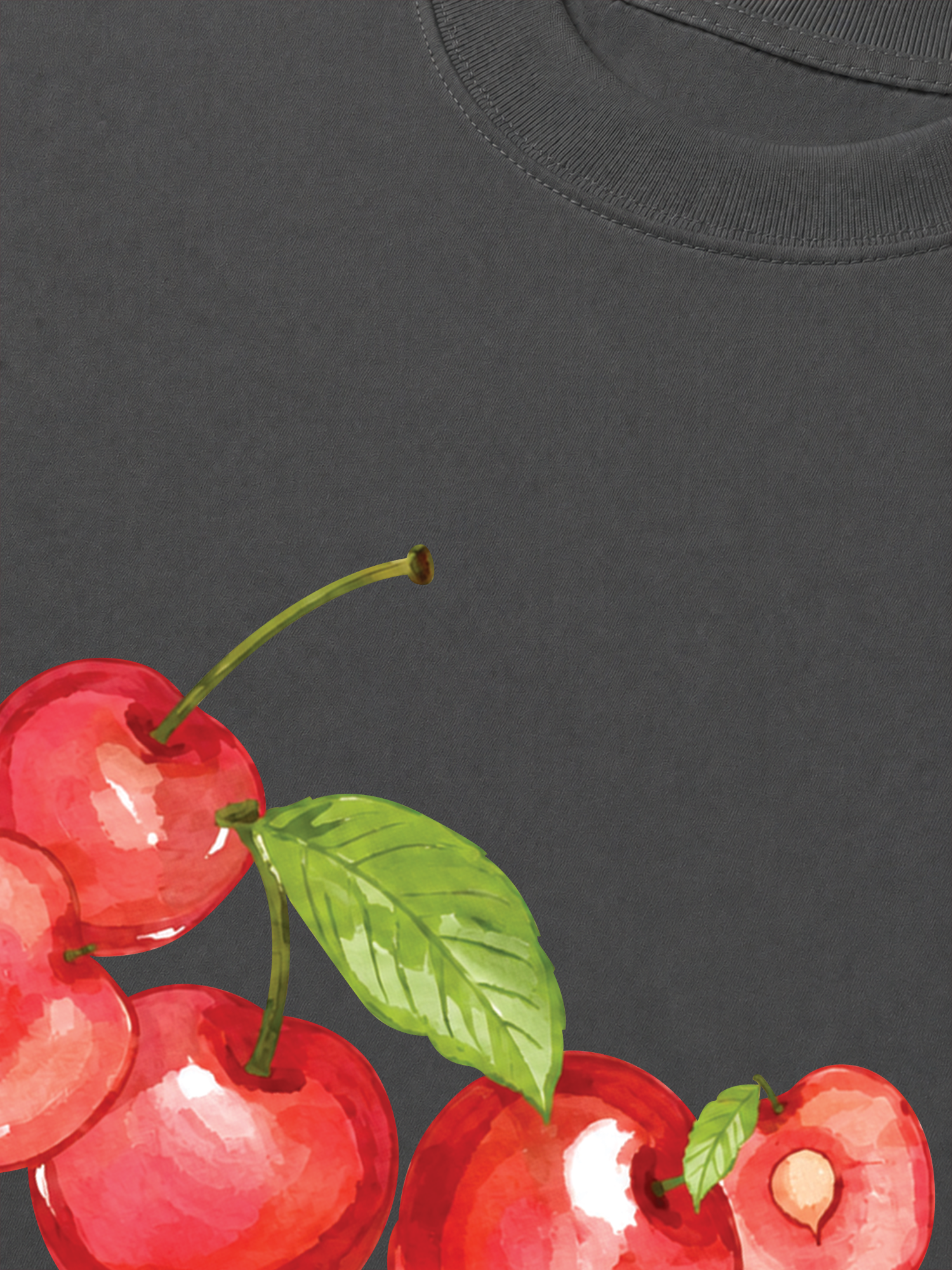 Áo Thun Relaxed Fit Tropical Cherry Sweet Fruit